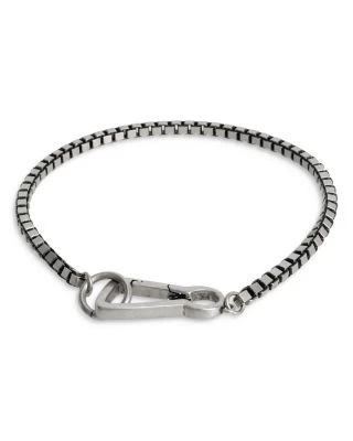 Sterling Silver Box Chain Bracelet - ALLSAINTS 1 Sterling Silver Box Chain Bracelet - ALLSAINTS