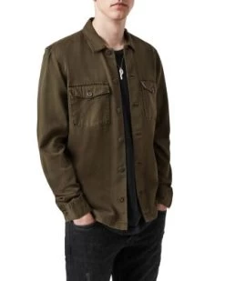 Spotter Cotton Camp Shirt - ALLSAINTS -Fashion Clothing AllSaints 11502821 fpx