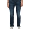 Rex Straight Skinny Fit Jeans In Indigo - ALLSAINTS
