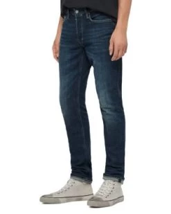 Rex Straight Skinny Fit Jeans In Indigo - ALLSAINTS -Fashion Clothing AllSaints 11502858 fpx