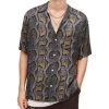 Copperhead Print Short Sleeve Camp Shirt - ALLSAINTS