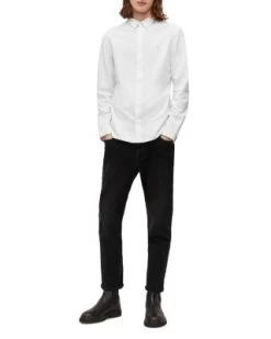 Lovell Ramskull Long Sleeve Slim Fit Shirt - ALLSAINTS -Fashion Clothing AllSaints 12116571 fpx