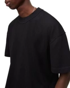 Isac Oversized Fit Short Sleeve Crew Tee - ALLSAINTS -Fashion Clothing AllSaints 12177921 fpx