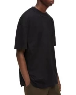 Isac Oversized Fit Short Sleeve Crew Tee - ALLSAINTS -Fashion Clothing AllSaints 12177922 fpx