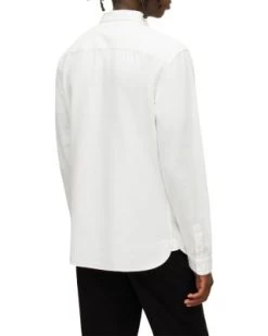 Lovell Ramskull Long Sleeve Slim Fit Shirt - ALLSAINTS -Fashion Clothing AllSaints 12404182 fpx