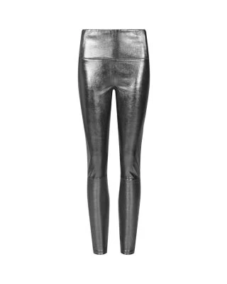 Cora Leather Foil Leggings - ALLSAINTS 2 Cora Leather Foil Leggings - ALLSAINTS - Image 2