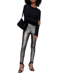 Cora Leather Foil Leggings - ALLSAINTS 8 Cora Leather Foil Leggings - ALLSAINTS -Fashion Clothing AllSaints 12470663 fpx