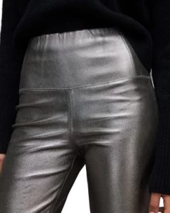Cora Leather Foil Leggings - ALLSAINTS 10 Cora Leather Foil Leggings - ALLSAINTS -Fashion Clothing AllSaints 12470665 fpx