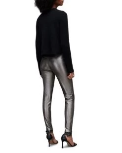 Cora Leather Foil Leggings - ALLSAINTS 11 Cora Leather Foil Leggings - ALLSAINTS -Fashion Clothing AllSaints 12470666 fpx