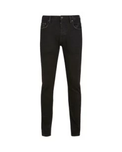 Rex Slim Fit Jeans In Jet Black - ALLSAINTS -Fashion Clothing AllSaints 12588627 fpx