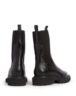 Women's Hallie Stretch Mid Calf Boots - ALLSAINTS -Fashion Clothing AllSaints 12740113 fpx