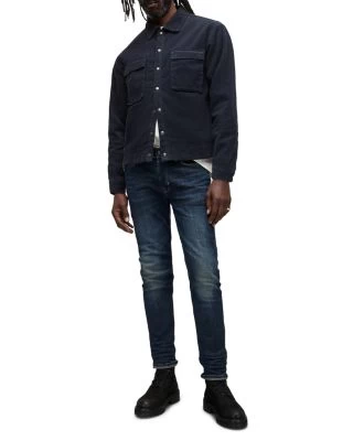 Rex Slim Fit Jeans In Indigo - ALLSAINTS 2 Rex Slim Fit Jeans In Indigo - ALLSAINTS - Image 2