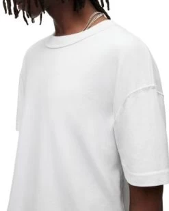 Isac Oversized Fit Short Sleeve Crew Tee - ALLSAINTS -Fashion Clothing AllSaints 12870663 fpx