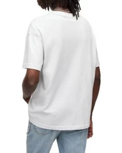 Isac Oversized Fit Short Sleeve Crew Tee - ALLSAINTS -Fashion Clothing AllSaints 12870664 fpx