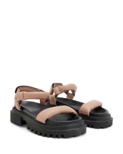Women's Helium Ankle Strap Slingback Sandals - ALLSAINTS