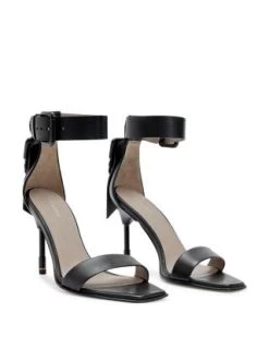 Women's Noir Ankle Strap High Heel Sandals - ALLSAINTS -Fashion Clothing AllSaints 12885895 fpx