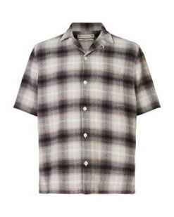 Bernat Short Sleeve Button Front Shirt - ALLSAINTS 13 Bernat Short Sleeve Button Front Shirt - ALLSAINTS -Fashion Clothing AllSaints 12905035 fpx
