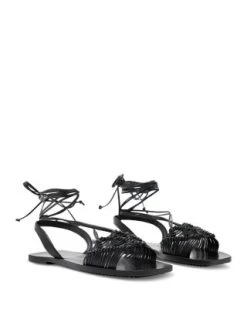 Women's Donna Wrapping Ankle Tie Sandals - ALLSAINTS