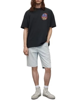 Oversized Short Sleeve Printed Crewneck Tee - ALLSAINTS 2 Oversized Short Sleeve Printed Crewneck Tee - ALLSAINTS - Image 2
