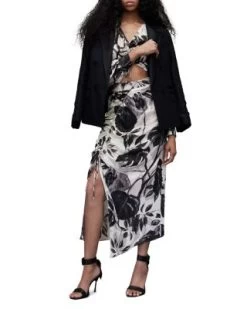 Carlie Jackie Floral Cropped Blouse - ALLSAINTS -Fashion Clothing AllSaints 12962428 fpx