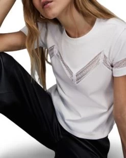 Lina Lace Tee - ALLSAINTS -Fashion Clothing AllSaints 12962843 fpx