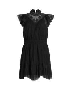 Azura Embroidered Mini Dress - ALLSAINTS -Fashion Clothing AllSaints 12963349 fpx
