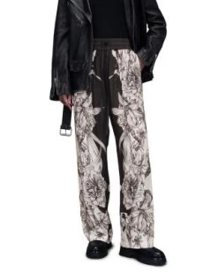 Tyler Pattie Drawstring Wide Leg Pants - ALLSAINTS