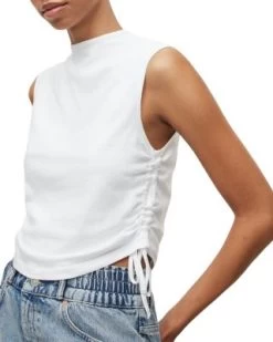 Beta Cinched Side Top - ALLSAINTS -Fashion Clothing AllSaints 12974360 fpx