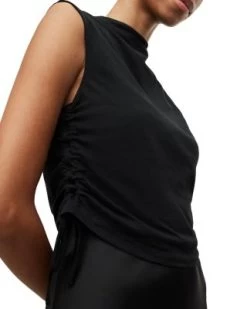 Beta Cinched Side Top - ALLSAINTS -Fashion Clothing AllSaints 12974370 fpx