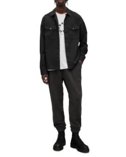 Spotter Cotton Camp Shirt - ALLSAINTS -Fashion Clothing AllSaints 12978877 fpx