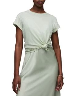 Anna Cuffed Sleeve Tee - ALLSAINTS