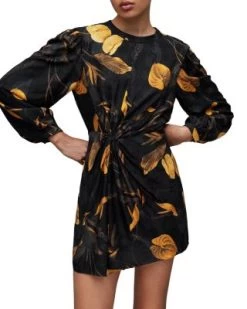 Jemima Aretha Twist Dress - ALLSAINTS