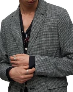Kingly Two Button Blazer - ALLSAINTS -Fashion Clothing AllSaints 13013733 fpx