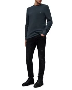 Ivar Merino Wool Crewneck Sweater - ALLSAINTS -Fashion Clothing AllSaints 13014002 fpx