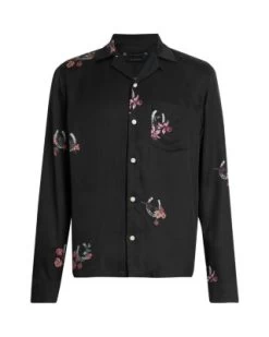 Goodluck Relaxed Fit Shirt - ALLSAINTS -Fashion Clothing AllSaints 13014034 fpx