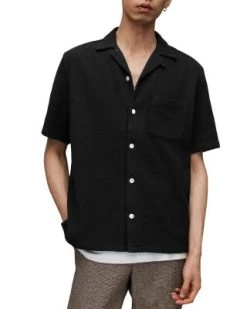 Eularia Short Sleeve Relaxed Fit Shirt - ALLSAINTS