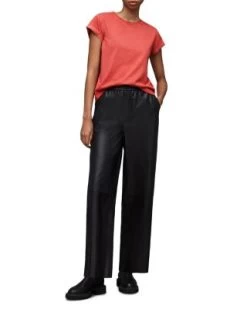 Anna Cuffed Sleeve Tee - ALLSAINTS -Fashion Clothing AllSaints 13022594 fpx