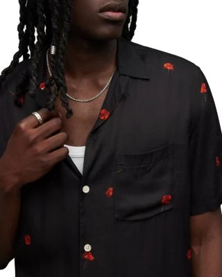 Poppies Short Sleeve Shirt - ALLSAINTS 7 Poppies Short Sleeve Shirt - ALLSAINTS - Image 7