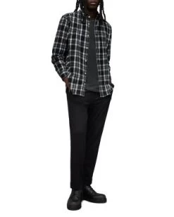 Leulus Long Sleeve Plaid Shirt - ALLSAINTS -Fashion Clothing AllSaints 13032442 fpx