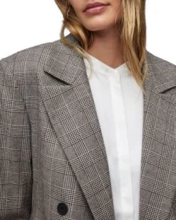 Bea Check Blazer - ALLSAINTS 8 Bea Check Blazer - ALLSAINTS -Fashion Clothing AllSaints 13033915 fpx
