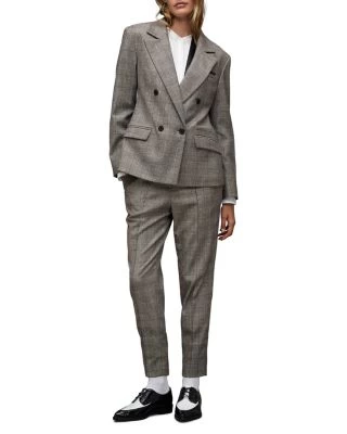 Bea Check Blazer - ALLSAINTS 4 Bea Check Blazer - ALLSAINTS - Image 4