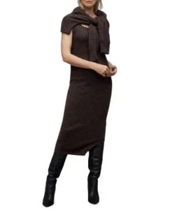 Margot Crewneck Dress - ALLSAINTS -Fashion Clothing AllSaints 13034139 fpx