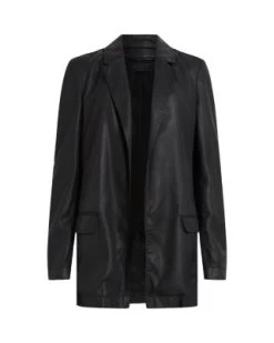 Aleida Coated Denim Jacket - ALLSAINTS -Fashion Clothing AllSaints 13034469 fpx