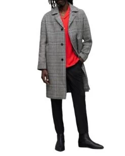 Finnegan Plaid Coat - ALLSAINTS -Fashion Clothing AllSaints 13040537 fpx