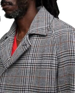 Finnegan Plaid Coat - ALLSAINTS -Fashion Clothing AllSaints 13040538 fpx