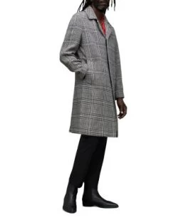 Finnegan Plaid Coat - ALLSAINTS -Fashion Clothing AllSaints 13040539 fpx