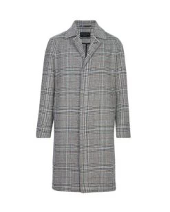 Finnegan Plaid Coat - ALLSAINTS -Fashion Clothing AllSaints 13040541 fpx
