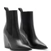 Women's Ria Pointed Toe Stretch High Heel Booties - ALLSAINTS