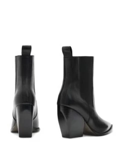 Women's Ria Pointed Toe Stretch High Heel Booties - ALLSAINTS -Fashion Clothing AllSaints 13057054 fpx