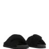Women's Saki Shearling Slip On Sandals - ALLSAINTS